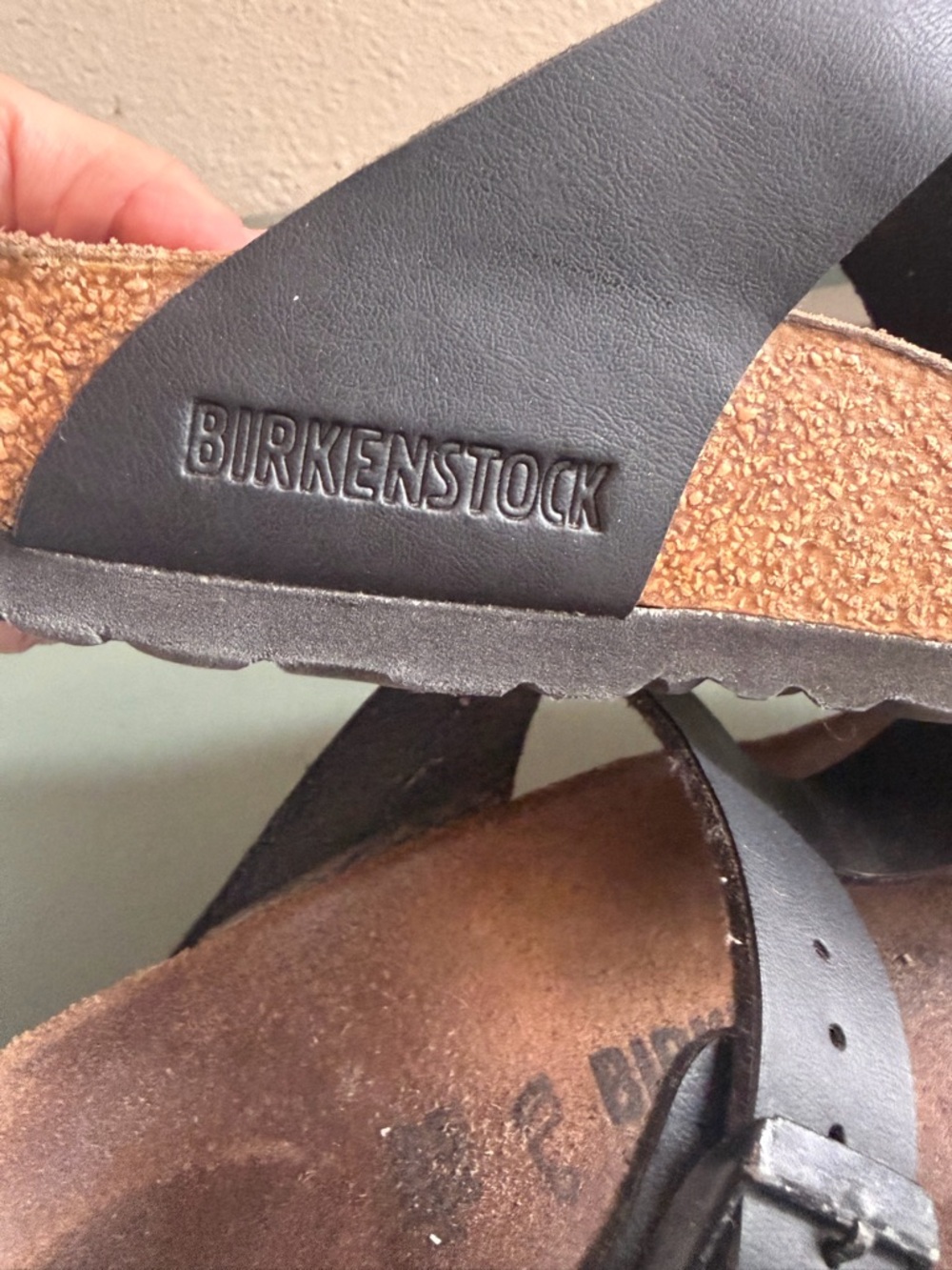 Birkenstock Gizeh In Black Birko-Flor - Picture 11 of 13